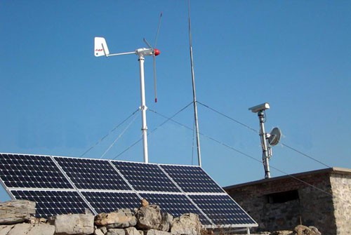 off Grid Wind Solar Hybrid Power System do użytku domowego